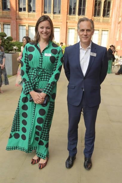 Sophie Brendel and Tim Reeve attend a private view of "Alice: Curiouser and Curiouser
