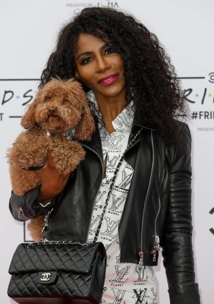 Sinitta attends the launch of Comedy Central's FriendsFest in Clapham Common on June 24, 2021 in London, England.