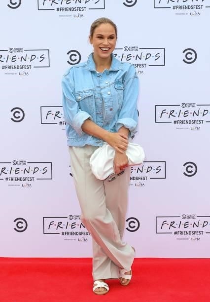 Vicky Pattison attends the launch of Comedy Central's FriendsFest in Clapham Common on June 24, 2021 in London, England.
