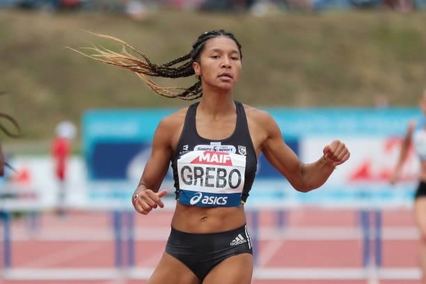 Shana GREBO of France - 800 m during the French Championship on June 26, 2021 in Angers, France.