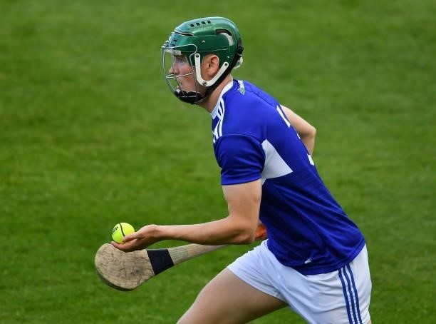 Kilkenny , Ireland - 26 June 2021; Sean Downey of Laois during the Leinster GAA Hurling Senior Championship Quarter-Final match between Wexford and...