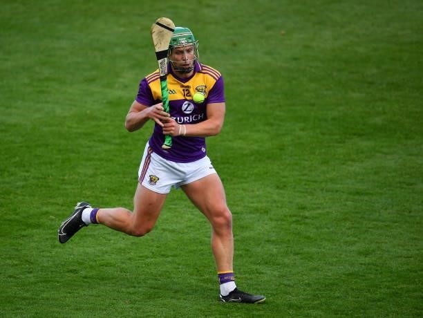 Kilkenny , Ireland - 26 June 2021; Conor McDonald of Wexford during the Leinster GAA Hurling Senior Championship Quarter-Final match between Wexford...