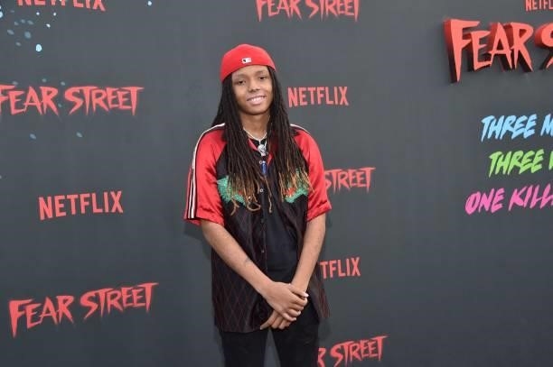 Actor Michael V. Epps arrives for the Netflix premiere of "Fear Street Trilogy