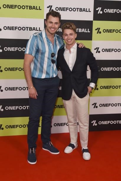 Curtis Pritchard and AJ Pritchard attend a VIP screening of "Fast & Furious 9