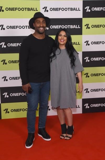 Simon Webbe and Ayshen Kemal attends a VIP screening of "Fast & Furious 9