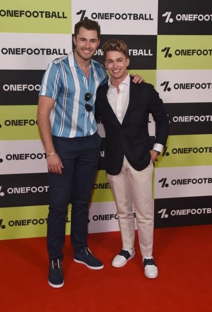 Curtis Pritchard and AJ Pritchard attend a VIP screening of "Fast & Furious 9