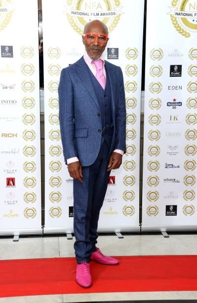 Danny John-Jules attends the National Film Awards 2021 at Porchester Hall on July 1, 2021 in London, England.