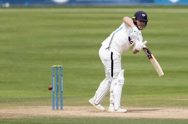 Gary Ballance of Yorkshire batting during day two of the LV= Insurance County Championship match between Northamptonshire and Yorkshire at The County...