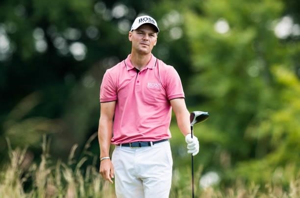 Martin Kaymer is pictured during the abrdn Scottish Open day one at the Renaissance Club on July 08 in Berwick, Scotland.