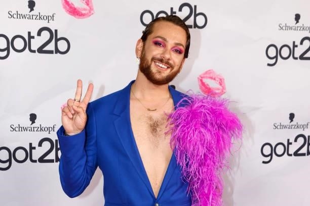 Riccardo Simonetti during the got2b Make-up Launch Event at Michelberger Hotel on July 8, 2021 in Berlin, Germany.