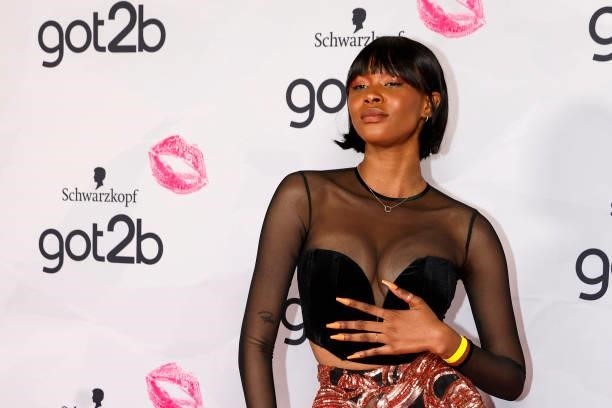 Liliana Onyemaechi during the got2b Make-up Launch Event at Michelberger Hotel on July 8, 2021 in Berlin, Germany.
