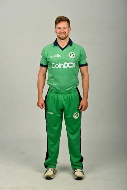 Dublin , Ireland - 9 July 2021; Barry McCarthy during a Cricket Ireland portrait session at Malahide Cricket Club in Dublin.