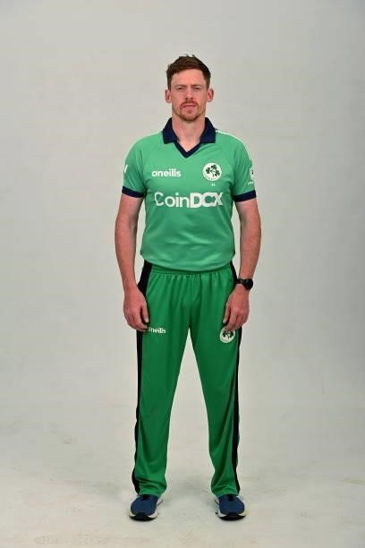 Dublin , Ireland - 9 July 2021; Craig Youngs during a Cricket Ireland portrait session at Malahide Cricket Club in Dublin.