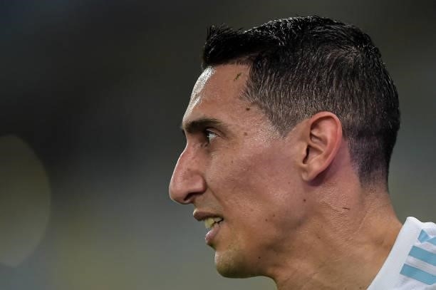 Di Maria player from Argentina during a match against Brazil at the Maracana stadium, for the Copa America 2021, this Saturday .