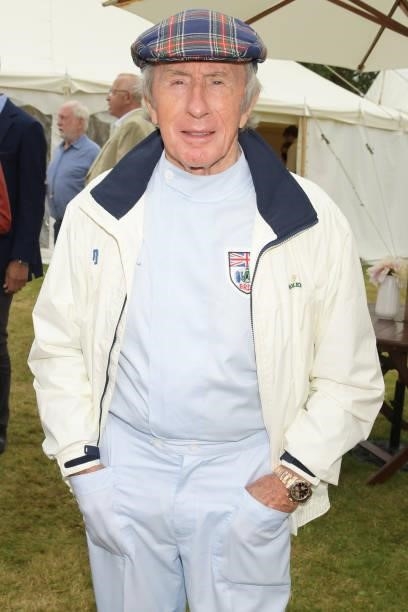 Sir Jackie Stewart attends Cartier Style Et Luxe at the Goodwood Festival Of Speed at Goodwood Racecourse on July 11, 2021 in Chichester, England.