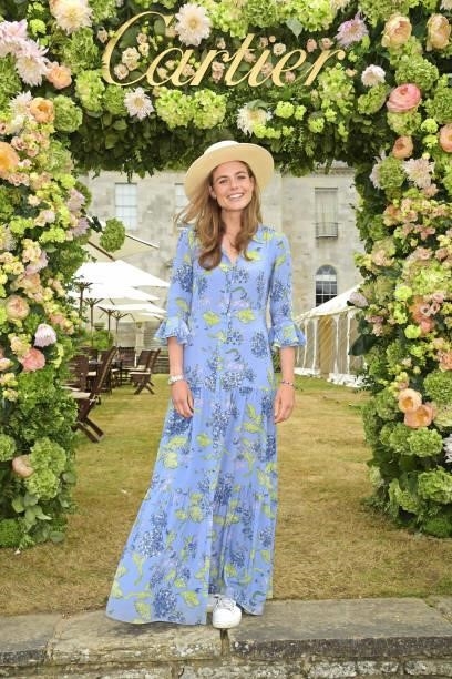 Rosie Tapner attends Cartier Style Et Luxe at the Goodwood Festival Of Speed at Goodwood Racecourse on July 11, 2021 in Chichester, England.
