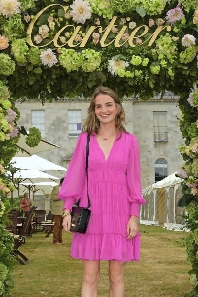Catie Munnings attends Cartier Style Et Luxe at the Goodwood Festival Of Speed at Goodwood Racecourse on July 11, 2021 in Chichester, England.