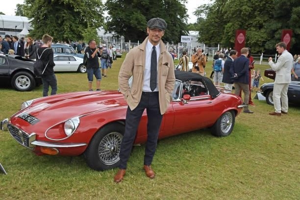 David Gandy attends Cartier Style Et Luxe at the Goodwood Festival Of Speed at Goodwood Racecourse on July 11, 2021 in Chichester, England.