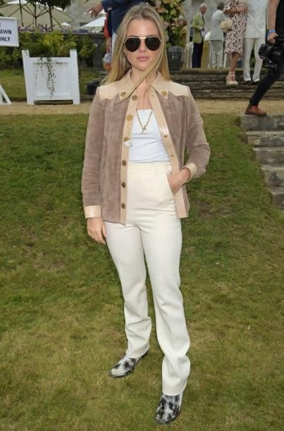 Bea Fresson attends Cartier Style Et Luxe at the Goodwood Festival Of Speed at Goodwood Racecourse on July 11, 2021 in Chichester, England.
