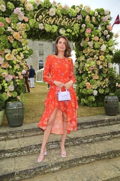 Lilou Le Sergent attends Cartier Style Et Luxe at the Goodwood Festival Of Speed at Goodwood Racecourse on July 11, 2021 in Chichester, England.
