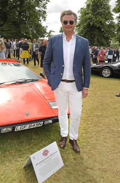 Managing Director of Cartier Ltd Laurent Feniou attends Cartier Style Et Luxe at the Goodwood Festival Of Speed at Goodwood Racecourse on July 11,...