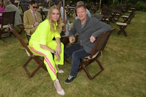 Jodie Kidd and Matthew Freud attend Cartier Style Et Luxe at the Goodwood Festival Of Speed at Goodwood Racecourse on July 11, 2021 in Chichester,...