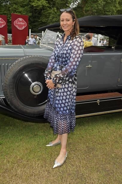 Of the British Fashion Council Caroline Rush attends Cartier Style Et Luxe at the Goodwood Festival Of Speed at Goodwood Racecourse on July 11, 2021...