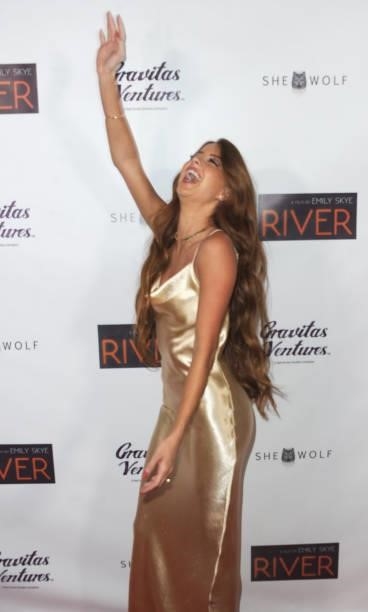 Mary Cameron Rogers attends the Premiere Of "River
