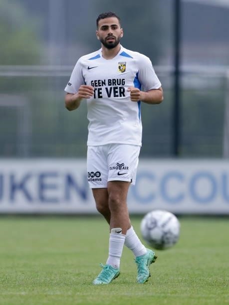 Oussama Tannane of Vitesse during the Club Friendly match between Vitesse v OFI Kreta at the Voetbalvereniging RKSV Driel on July 13, 2021 in Driel...