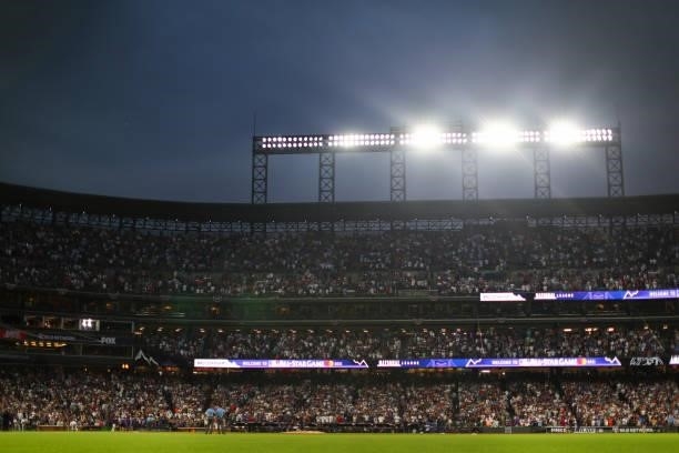 An overall view during the 91st MLB All-Star Game presented by Mastercard at Coors Field on Tuesday, July 13, 2021 in Denver, Colorado.