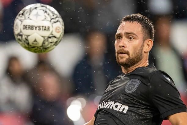 Andrija Zivkovic of PAOK FC controls the ball during the Pre-Season Friendly match between PSV Eindhoven and PAOK FC at Philips Stadion on July 14,...