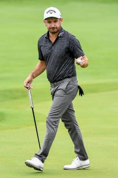 Julian Etulain of Argentina during the second round of the Memorial Health Championship presented by LRS at Panther Creek Country Club on July 16,...