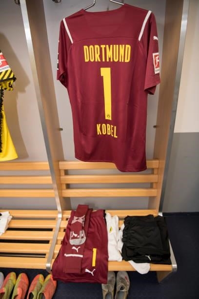 Impressions of Borussia Dortmunds changing room prior to the 6. Schauinsland-Reisen Cup Der Traditionen match between VfL Bochum and Borussia...