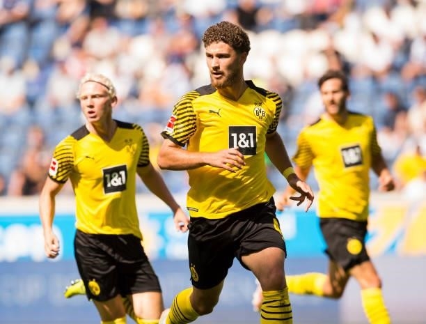 Albin Thaqi in action during the 6. Schauinsland-Reisen Cup Der Traditionen match between VfL Bochum and Borussia Dortmund on July 17, 2021 in...