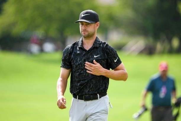 Taylor Moore posted a course record of 60 during the third round of the Memorial Health Championship presented by LRS at Panther Creek Country Club...