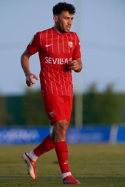 Munir El Haddadi of Sevilla during the pre-season friendly match between Sevilla CF and Coventry City at Pinatar Arena on July 17, 2021 in Murcia,...