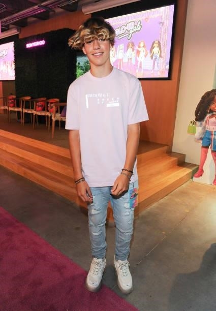 Walker Bryant attends the Far Out Toys And Z Star Digital Host The VIP Cast Party For The Glo Show on July 17, 2021 in El Segundo, California.