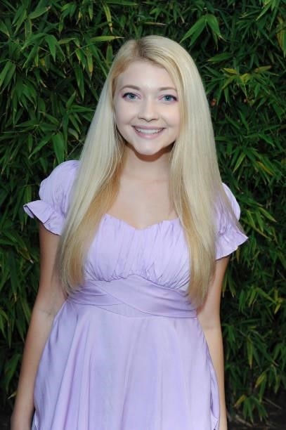 Samantha Bailey attends the Far Out Toys And Z Star Digital Host The VIP Cast Party For The Glo Show on July 17, 2021 in El Segundo, California.