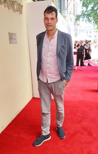 Walter Meierjohann arrives at the South Bank Sky Arts awards at The Savoy Hotel on July 19, 2021 in London, England. The South Bank Sky Arts Awards...