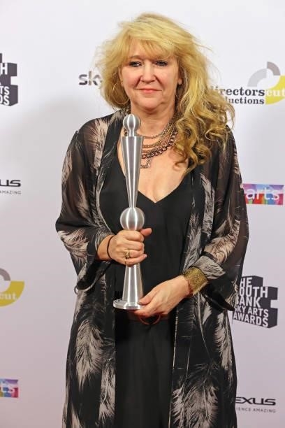 Producer Sonia Friedman, accepting the Theatre Award on behalf of "Uncle Vanya
