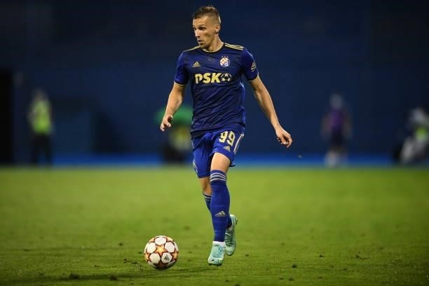 Mislav Orsic of Dinamo Zagreb during the UEFA Champions League Second Qualifying Round match between GNK Dinamo Zagreb and Omonoia at Stadion...