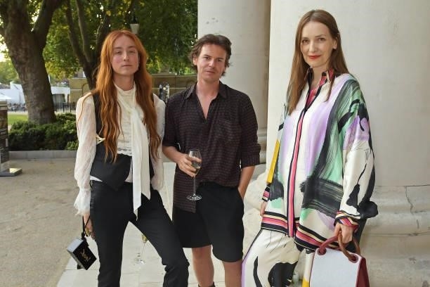Harris Reed, Christopher Kane and Roksanda Ilincic attend a private view of "Studio 7 By Cartier