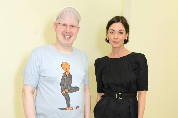 Matt Lucas and Mary McCartney attend a private view of "Studio 7 By Cartier