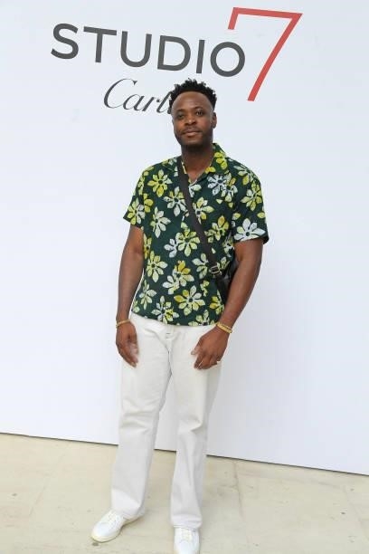 Yinka Ilori attends a private view of "Studio 7 By Cartier