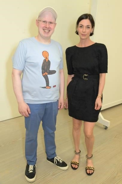 Matt Lucas and Mary McCartney attend a private view of "Studio 7 By Cartier
