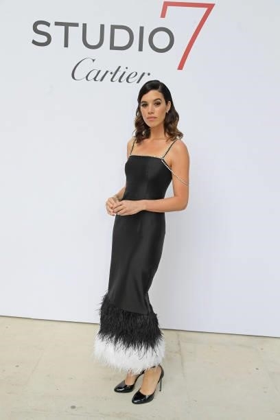 Gala Gordon attends a private view of "Studio 7 By Cartier