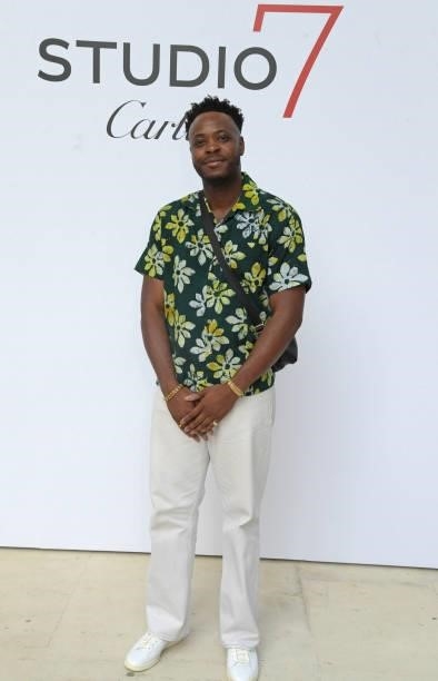 Yinka Ilori attends a private view of "Studio 7 By Cartier