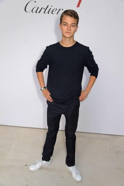 Conrad Khan attends a private view of "Studio 7 By Cartier