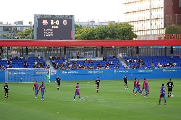 Friendly match between FC Barcelona and Club Gimnastic de Tarragona, played at the Johan Cruyff Stadium on 21th July 2021, in Barcelona, Spain.