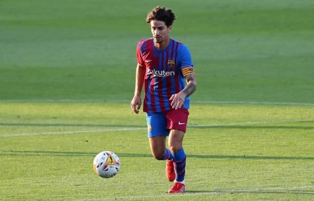 Alex Collado during the friendly match between FC Barcelona and Club Gimnastic de Tarragona, played at the Johan Cruyff Stadium on 21th July 2021, in...